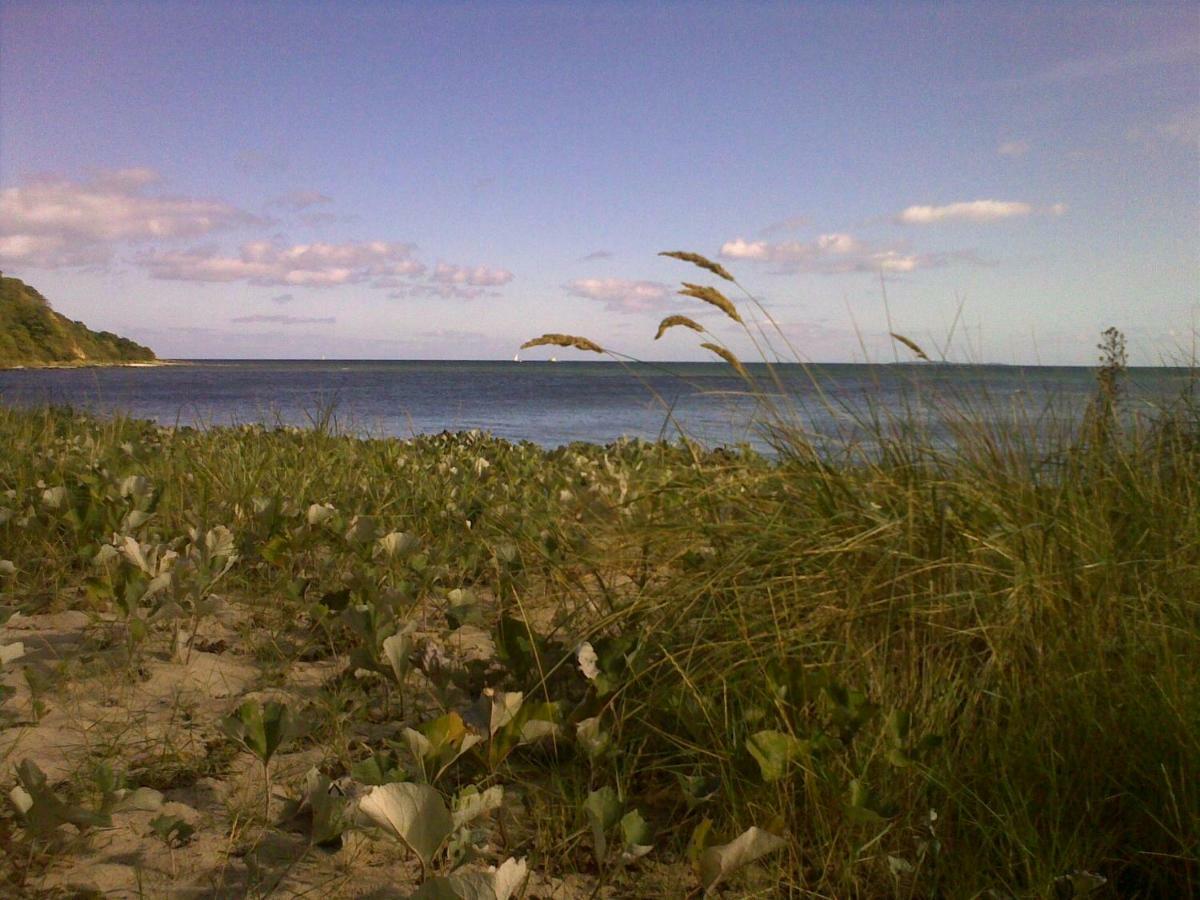 Uns Gartenhus Mit Blick Auf Das Meer Thiessow Bagian luar foto